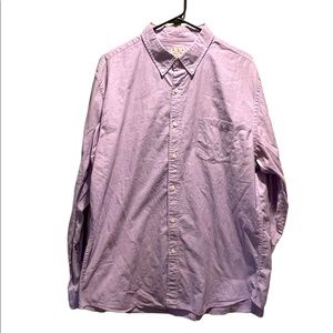 Light Purple J.Crew Mens Casual Button Down Shirt